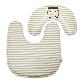 full image Striped Organic Mama Bib