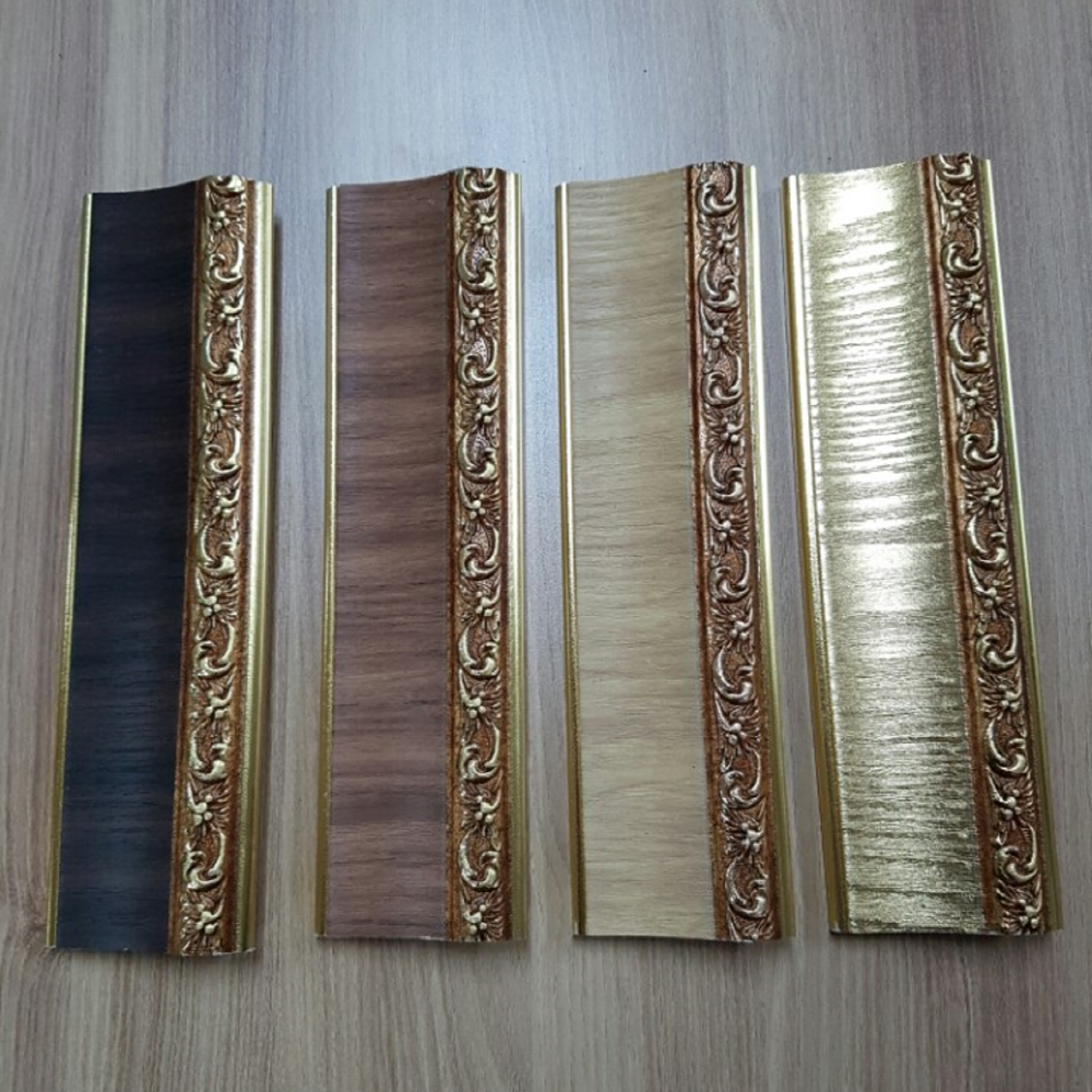 plastic molding that is applicable to furniture and construction interior and 3D structure panel