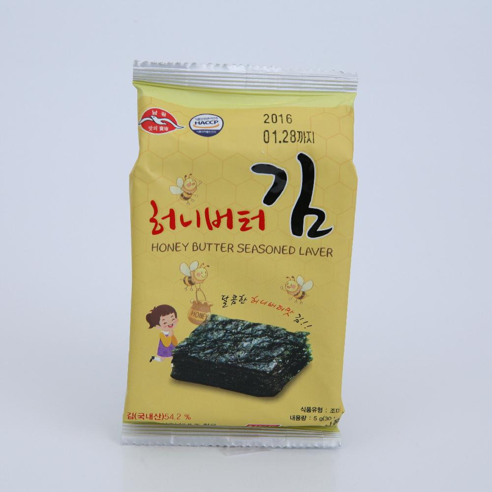 Honey butter seasoned laver