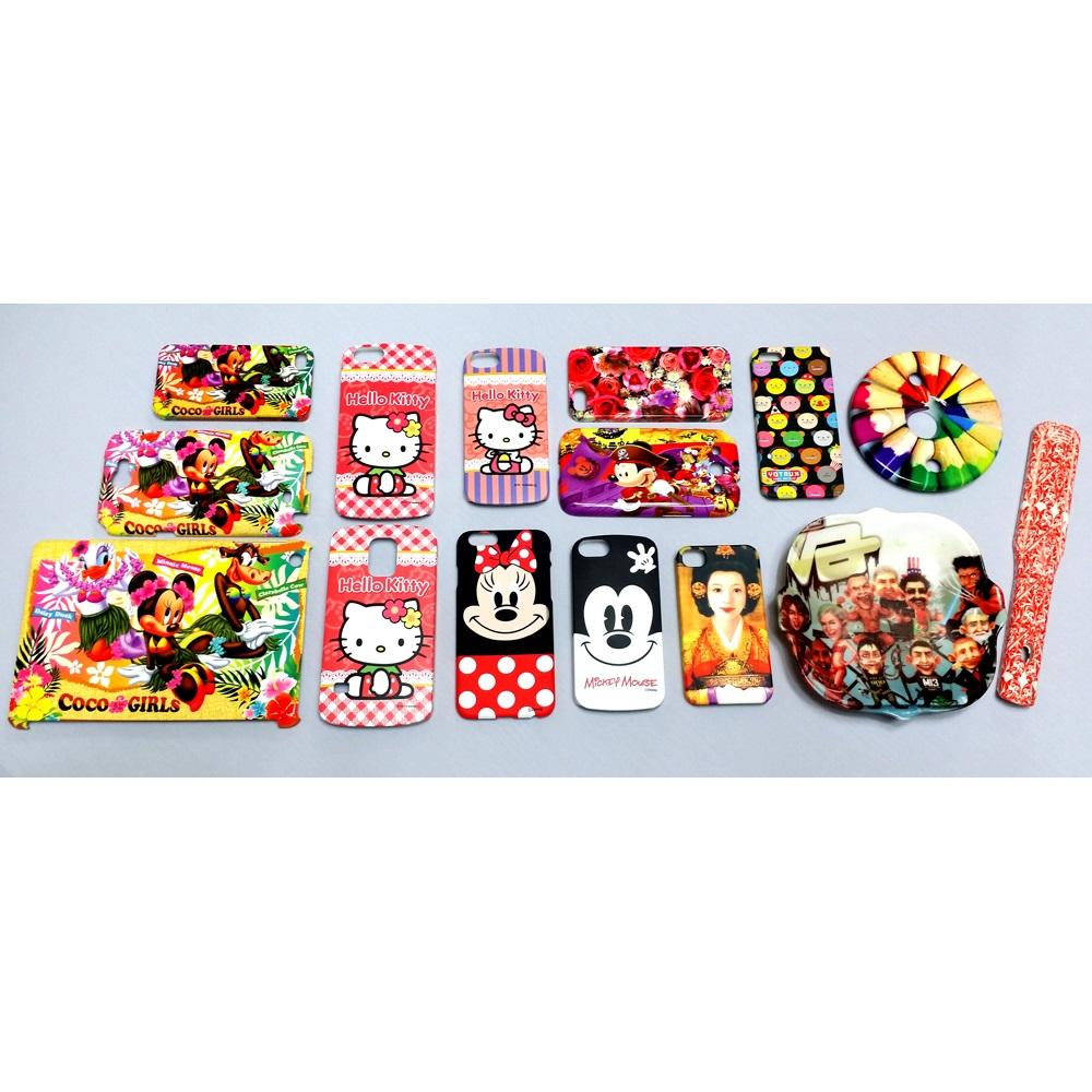 3D Sublimation film for curved surfaces