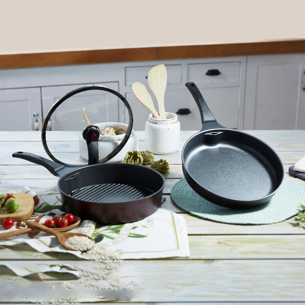 HuHu Smell Burning Grill Pan