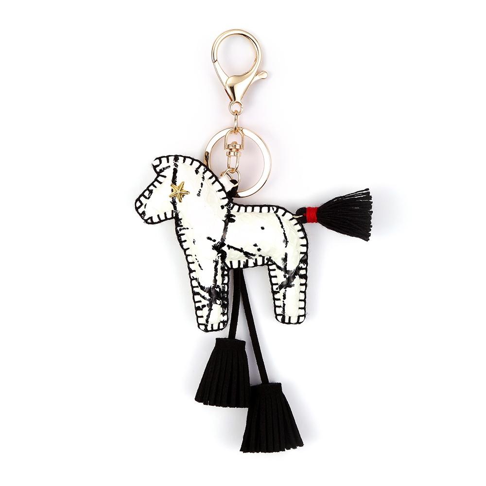 Multi Color Handmade Cat keychain