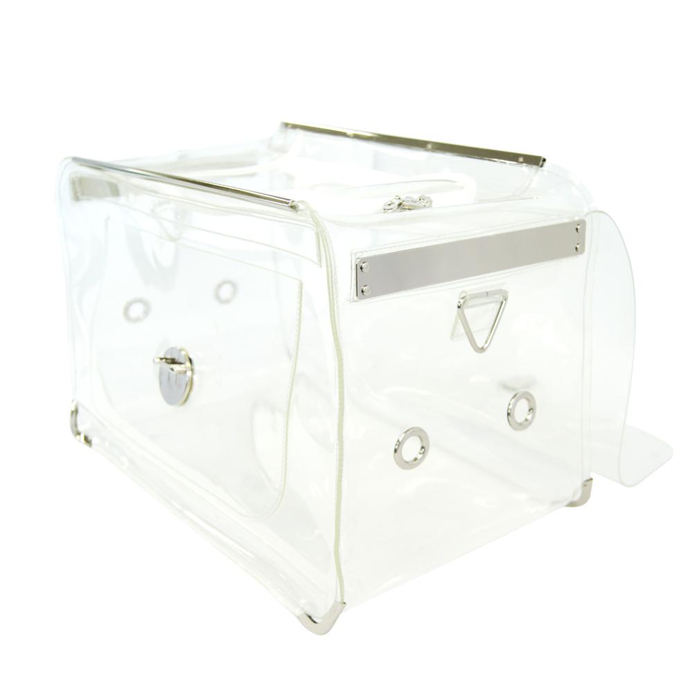[TOBERARE] Pet luxury Clear Carrier(Eco-friendly & Non-toxic)
