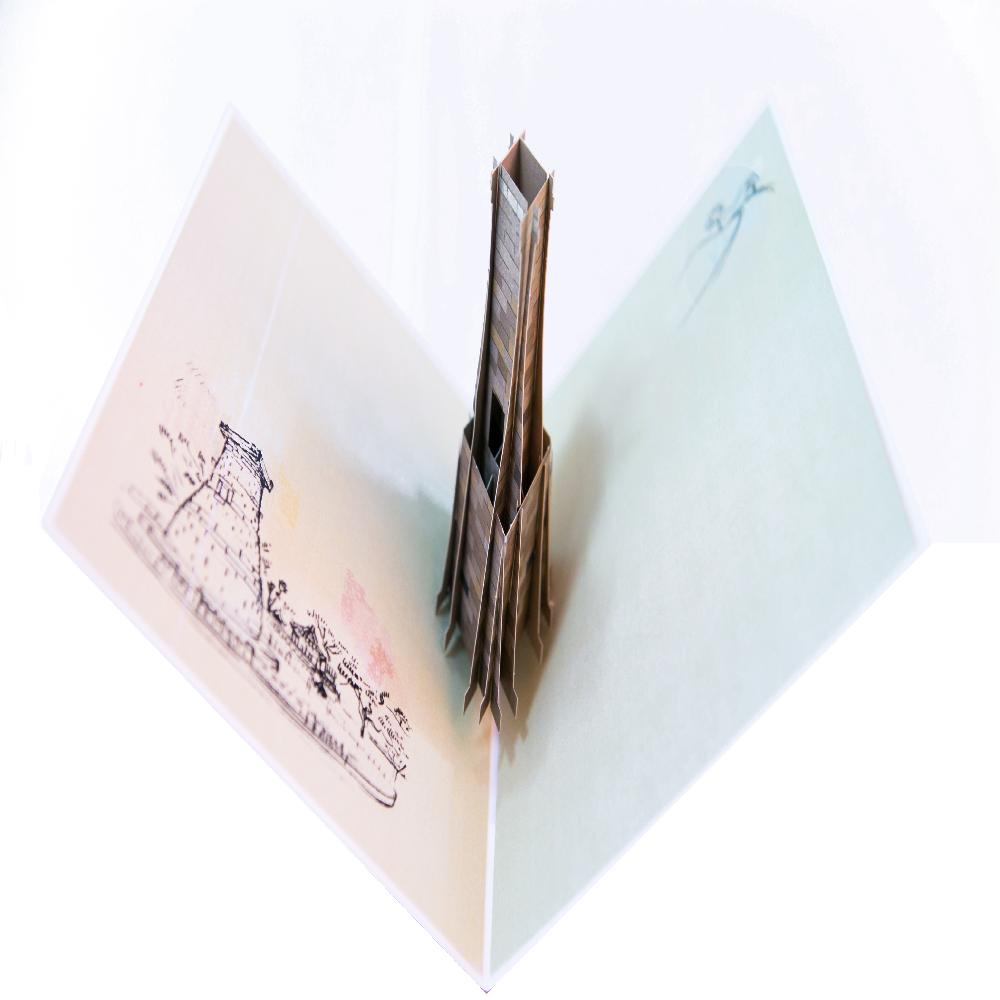 Korean Style PopupCard  Cheomseongdae 2