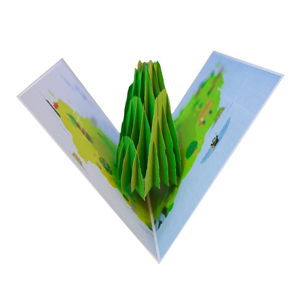 Korean Style PopupCard  Mt. Hanlla