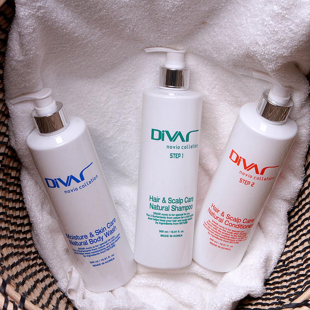 DIVAR NOVIO COLLECTION HAIR & SCALP CARE NATURAL