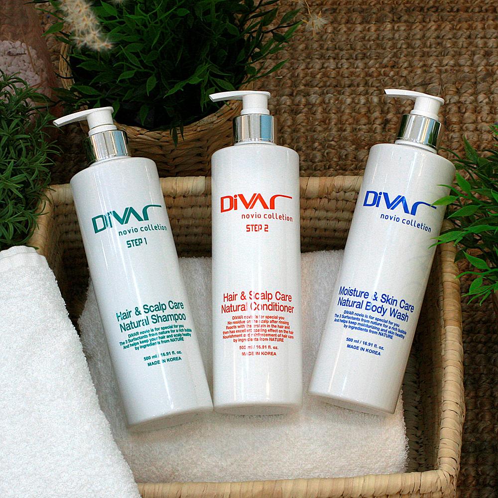 DIVAR NOVIO COLLECTION HAIR & SCALP CARE NATURAL