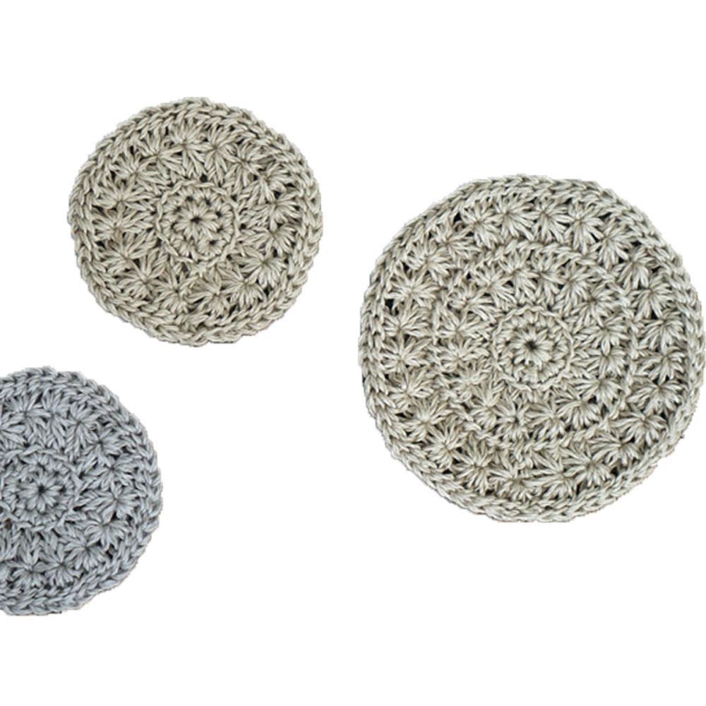 Linen coaster & pot stand CROCHET DIY KIT