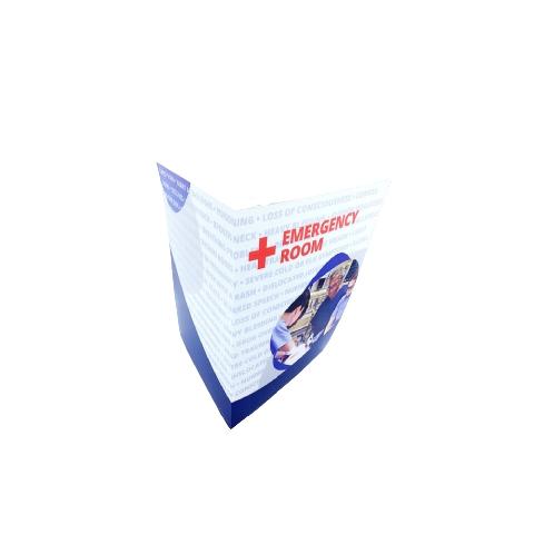 PILGRIMTRADE Discharge Folders Hospital 2 Pockets ER Medical Poly Document Folders 2 Pockets