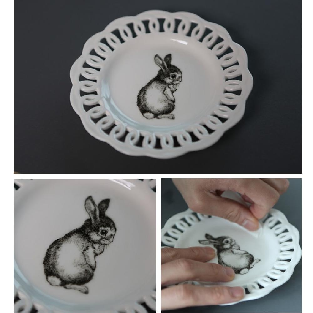 Solvent waterslide decal paper