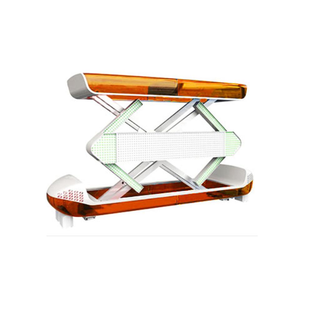 Integral lift warning lightbar