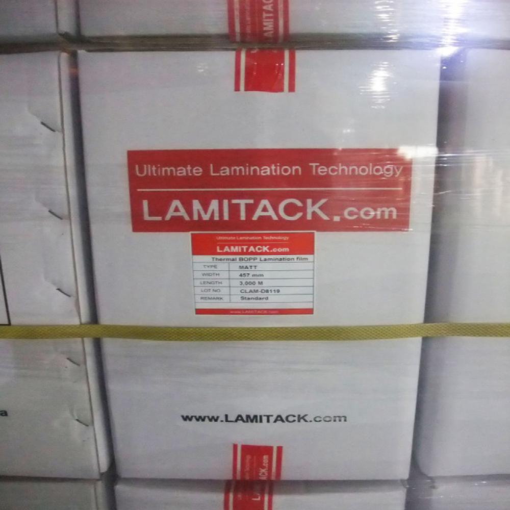 LAMITACK Thermal BOPP Lamination film SCUFF-FREE