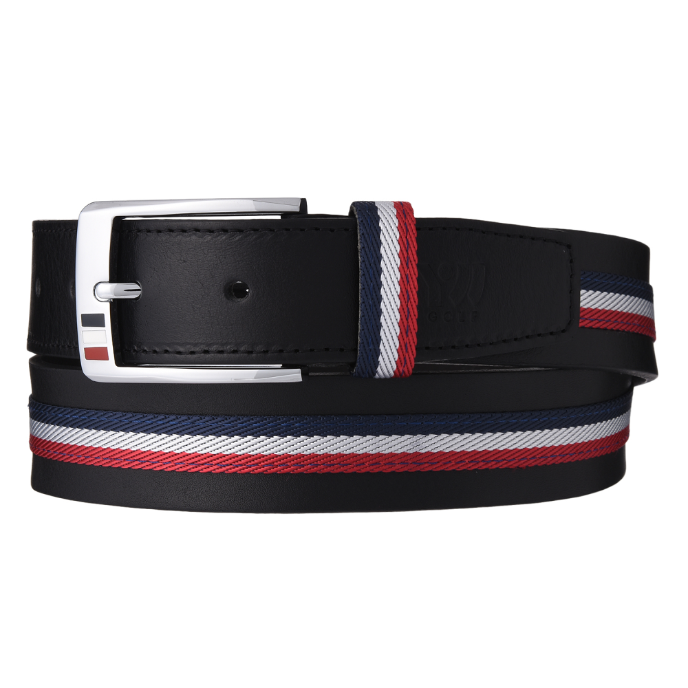 Cowhide 3-Stripes fashion BELT