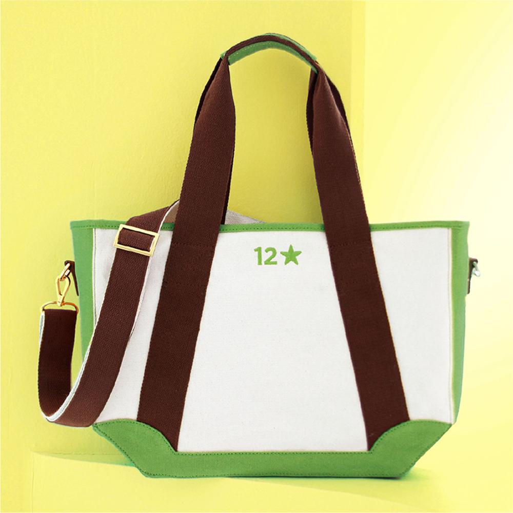 Neutral Green Canvas_Bag