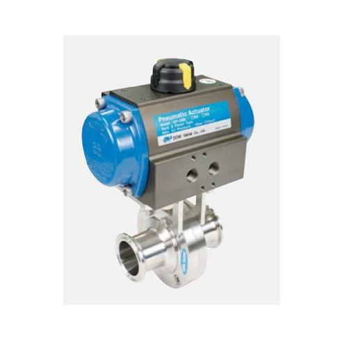 Sanitary Valve_Automatic, Pneumatic valve