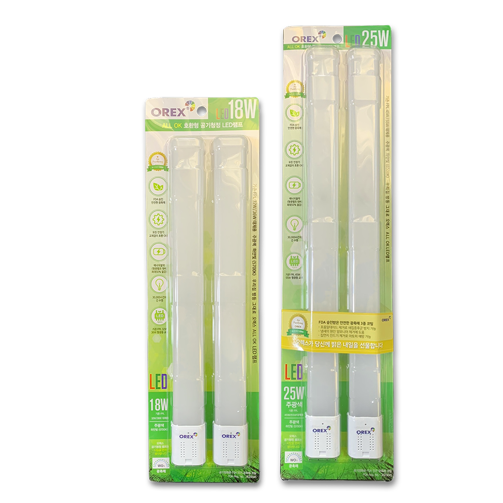 OREX Air Purifying “ALL OK” FPL LED Lamp