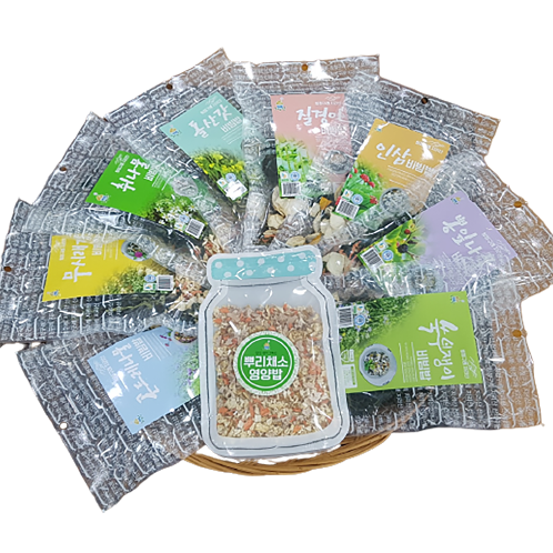 9 kinds of  Veggie Mix for 2~3 servings | bibimbap, dried vegetables, korean foods