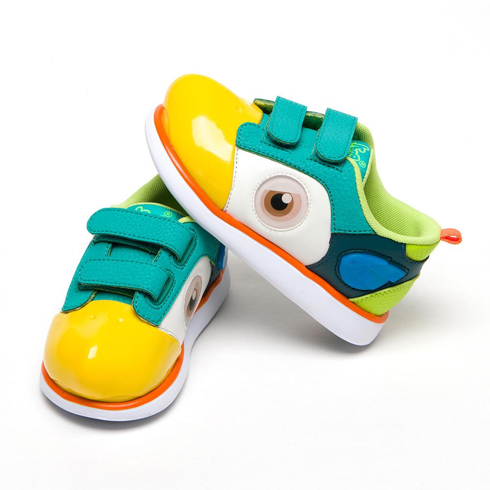 LED Infant Children's Sneakers Perry Green