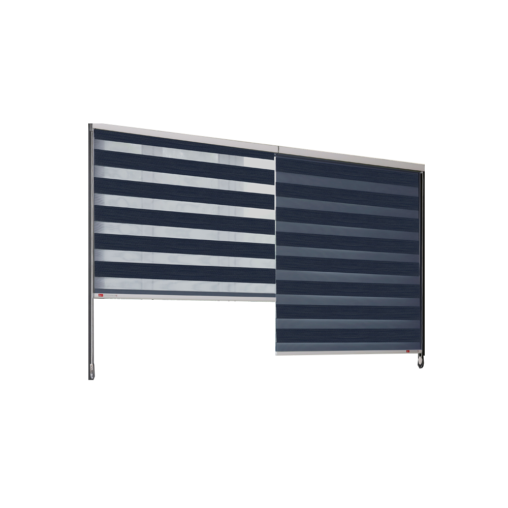 Blackout Textile for interior zebra Blinds - LUCY