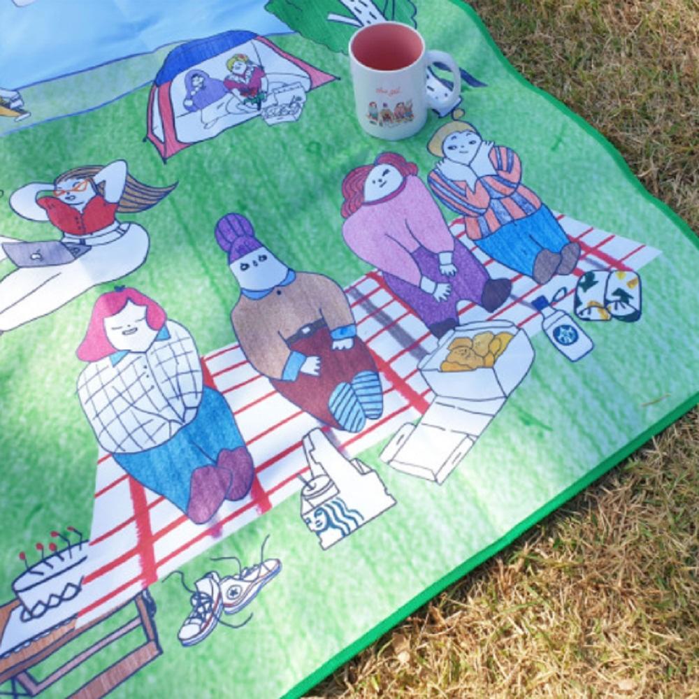 Hangang Park Picnic Story Mat