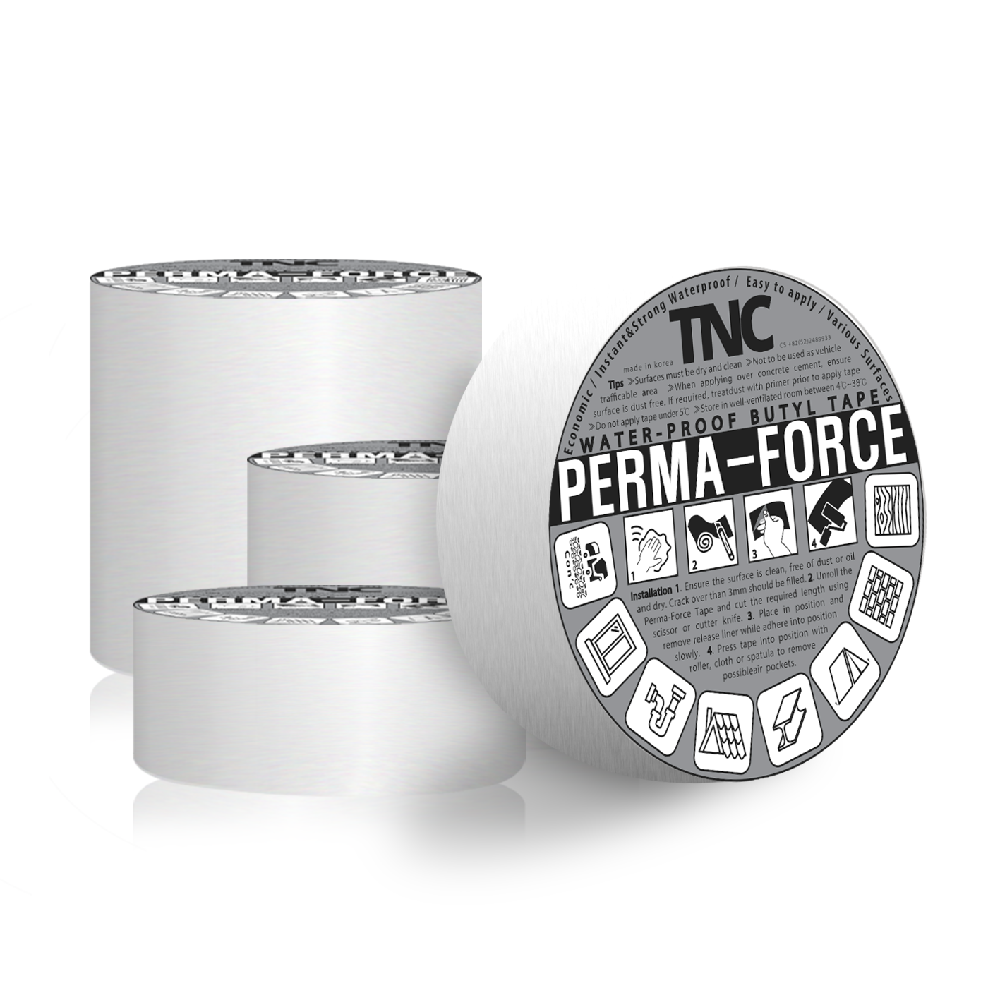 Butyl waterproof tape 10 cm -black