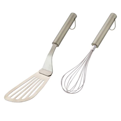 Cruzine Sting Cooking Tool 2p Set (fritter tender + whisk set)