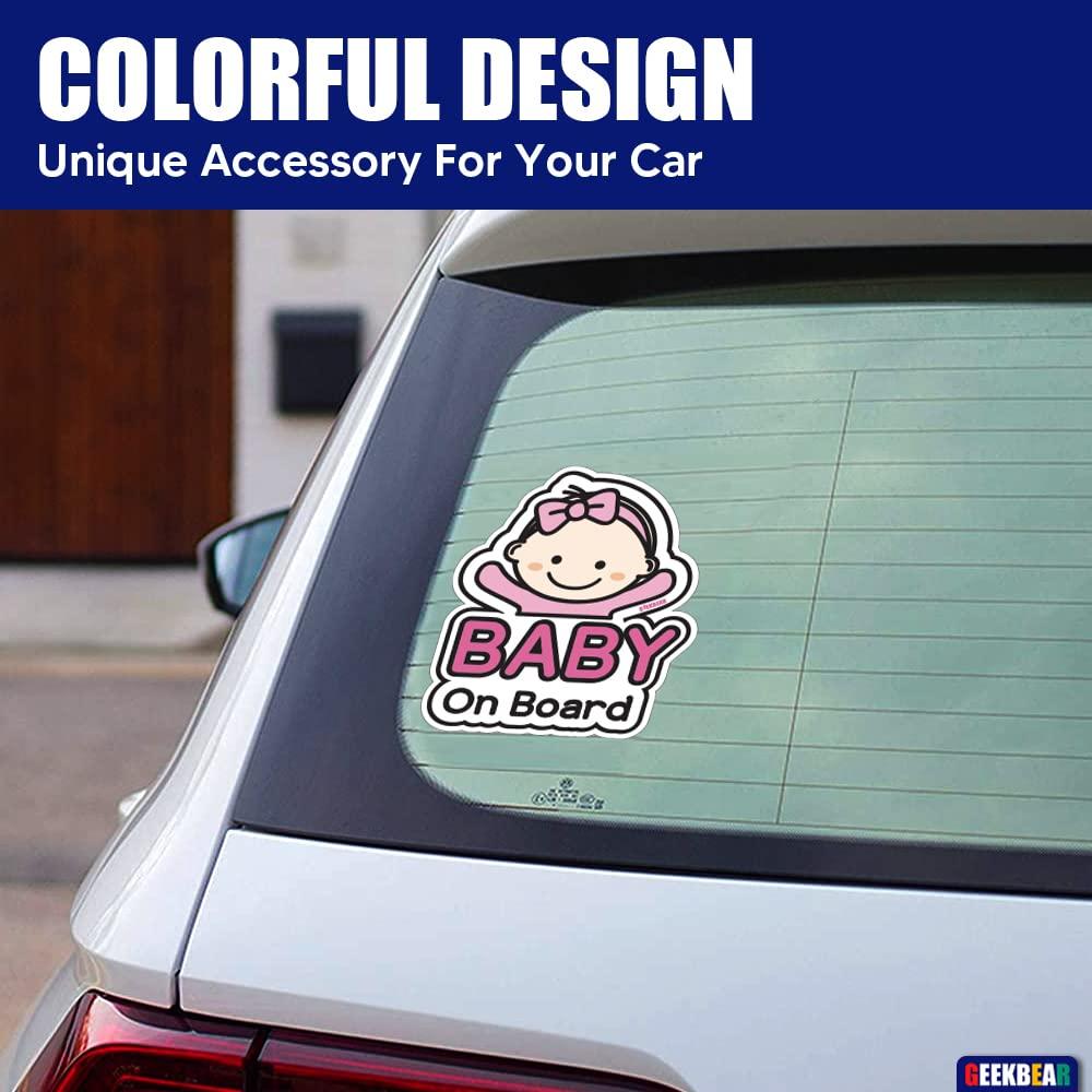 Baby on Board Sticker (Basic girl)