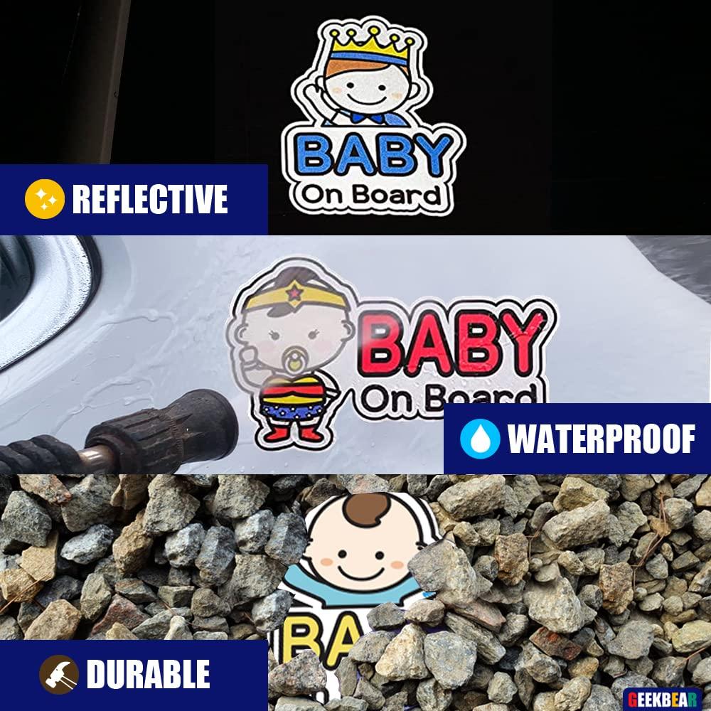 Baby on Board Sticker (Basic girl)