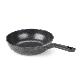 detail image1 COTE SILVER - Nonstick Coating Flat Bottom Wok Pan, Induction Compatible (10 Inch)