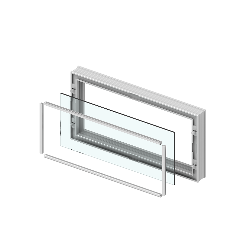 Front Detachable Multifunctional Transparent Panel