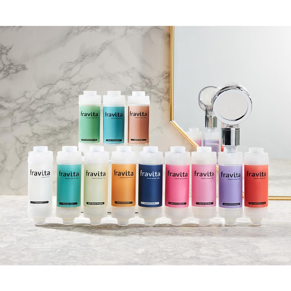 Fravita Vitamin Aroma Shower Filter #Sweet Dream Lavender