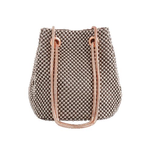 ALL BALL BAG SMALL ROSEGOLD