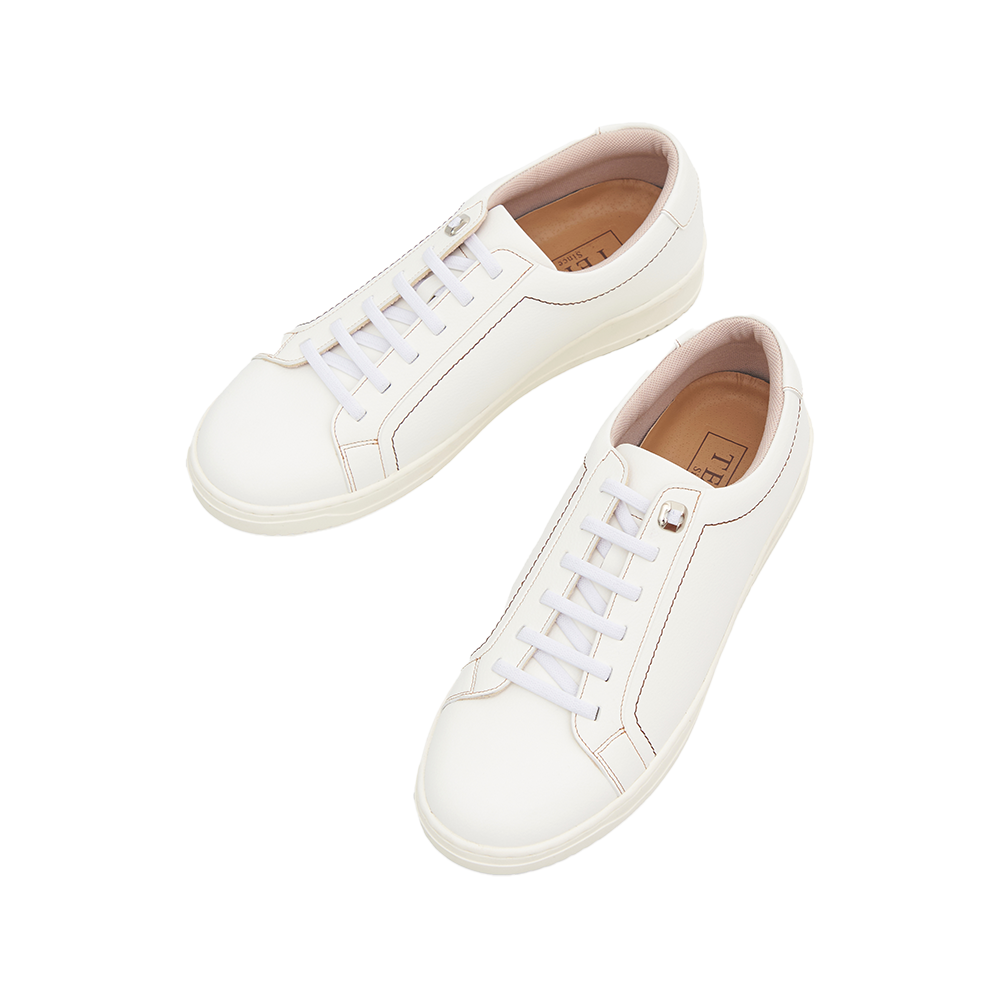 TERRY O2-02 Cushioned Sneakers with No-Tie Laces