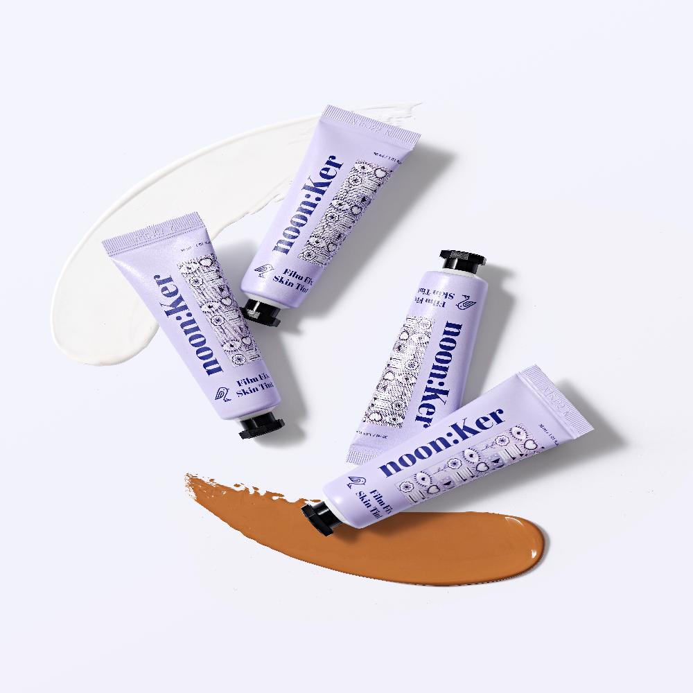 noon:Ker film fix skin tint [Cremello, Bready]